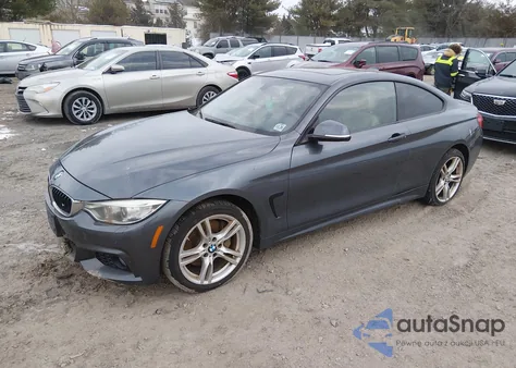 2016 BMW 435I xDrive from USA, damaged, VIN WBA3R5C5XGK373808